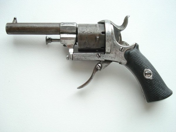 Револьвер системы Лефоше. 19 век