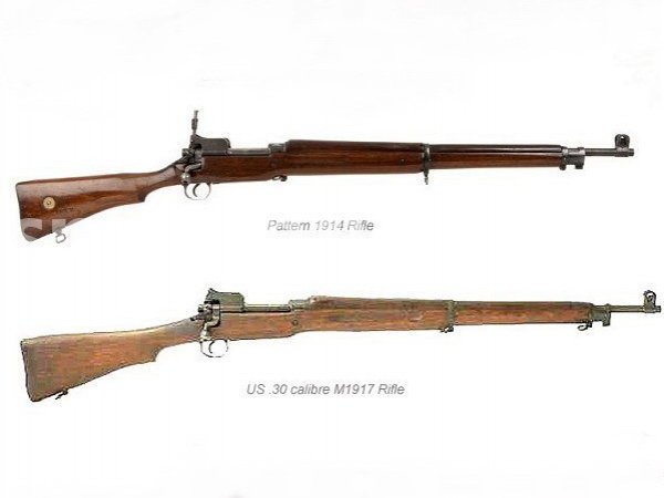 Винтовки Pattern 1914 и Enfield M1917