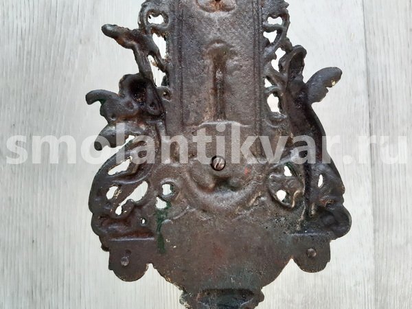 Каминная старинная спичечница